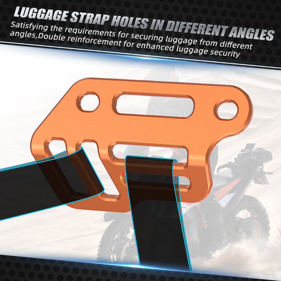 NiceCNC Luggage Rack Side Bag Bracket Holder For KTM 790/890 Adventure R/S/Rally Husqvarna NORDEN 901