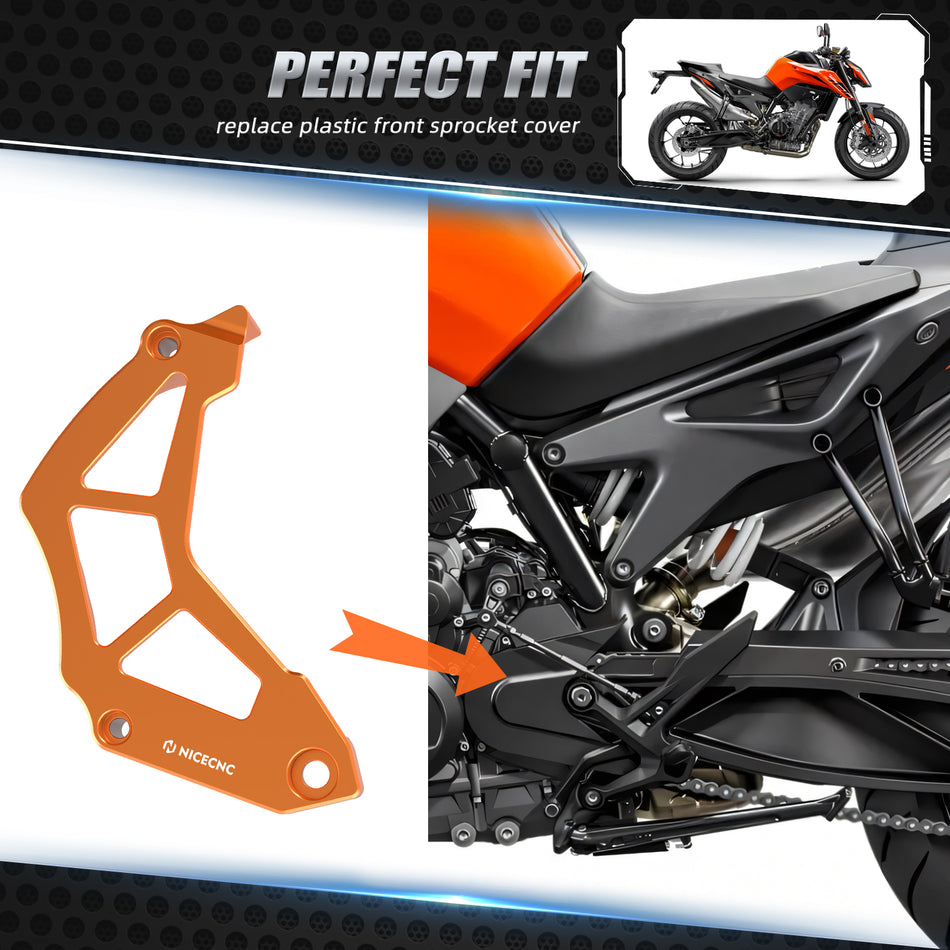 NiceCNC Chain Guaud Cover For KTM KTM 790 890 Duke Adventure R S Husqvarna NORDEN 901