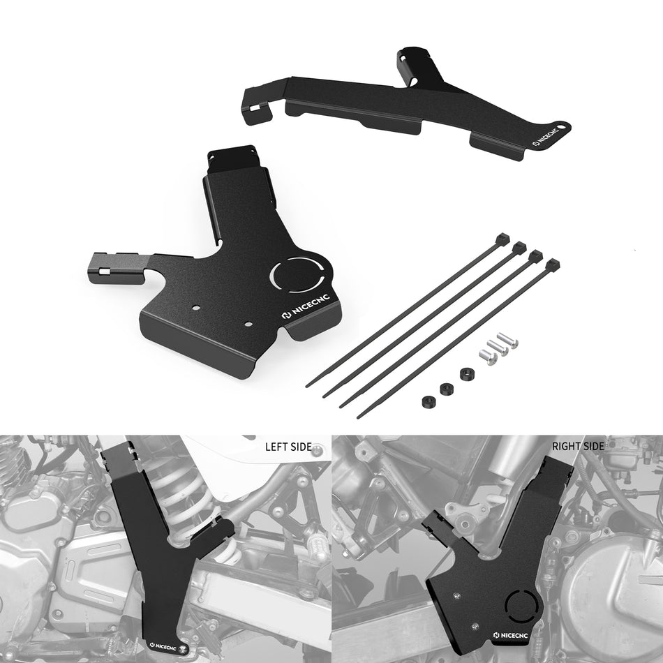 NICECNC Left & Right Frame Guards for Suzuki DR650 1996-2024