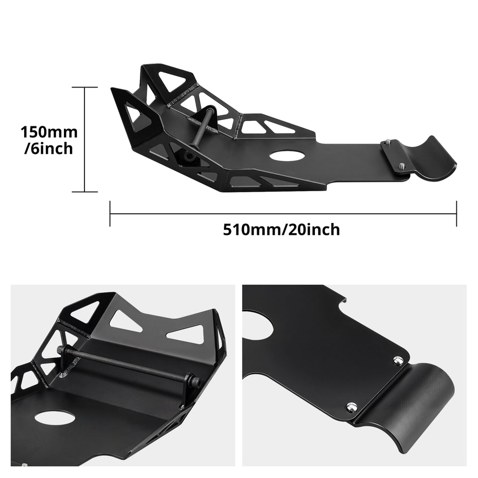NICECNC Aluminum Skid Plate for Suzuki DR650 2006–2025