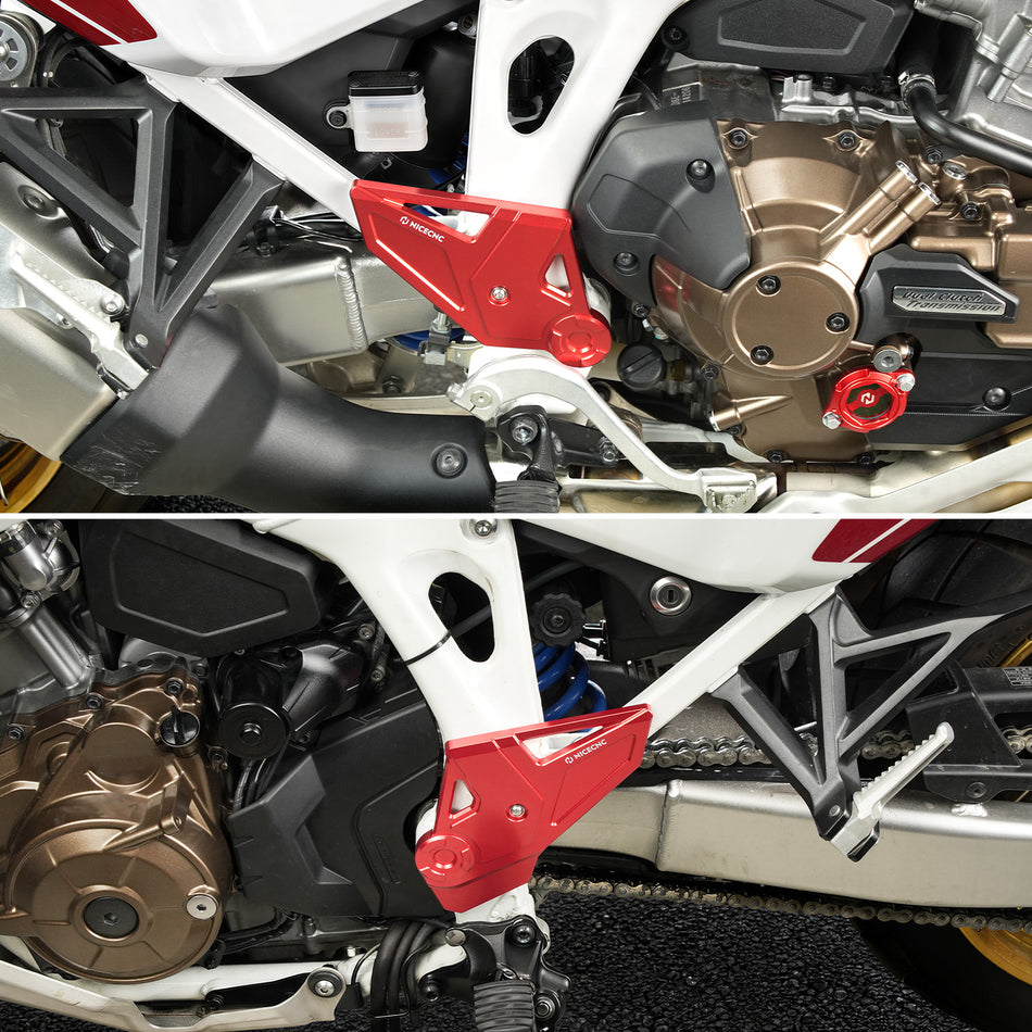 NICECNC Motorcycle Frame Protectors For Honda CRF1100L Africa Twin Adventure Sports DCT 2020-2026