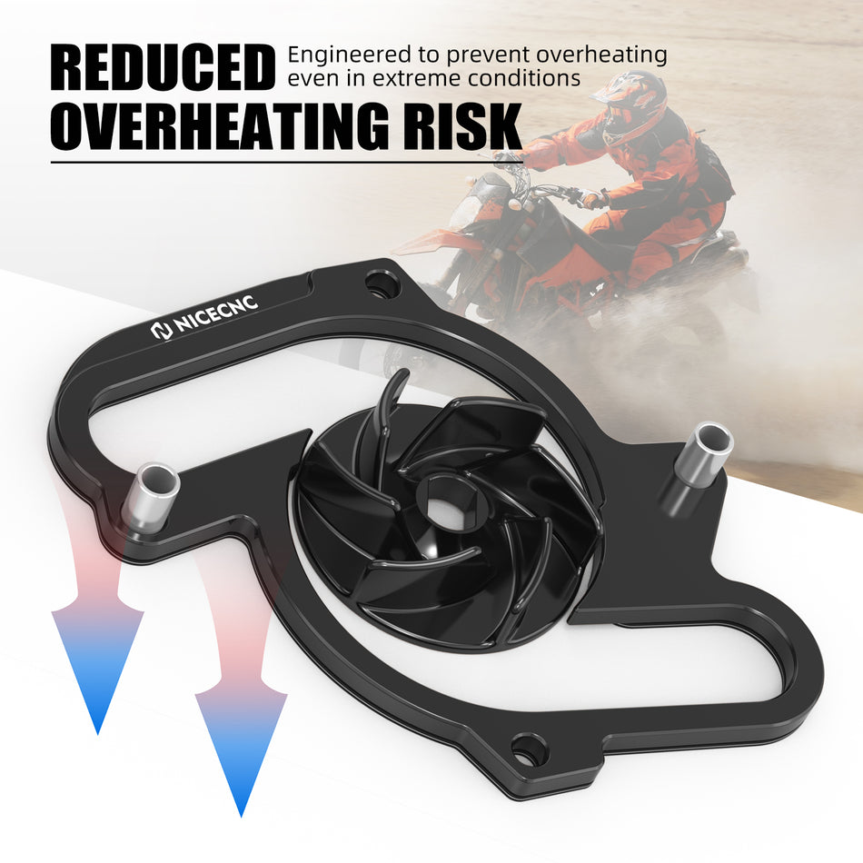 NICECNC Oversized Water Pump Kit for KTM LC8 Engines 950 Adventure 2002-2006 990 Adventure Baja 2013-2014 990 SMR SMT 2010-2011