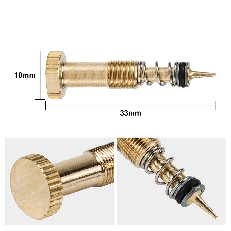 NICECNC Brass Extended Air-Fuel Mixture Screw for Suzuki DR650SE DR650S 1996-2024