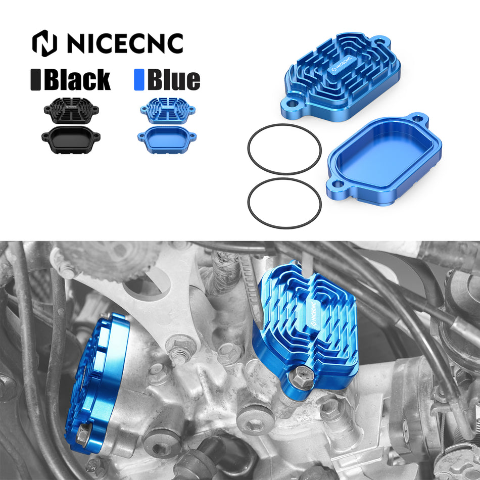 NICECNC Finned Aluminium Valve Covers for Suzuki DR650S DR650SE 1996-2024