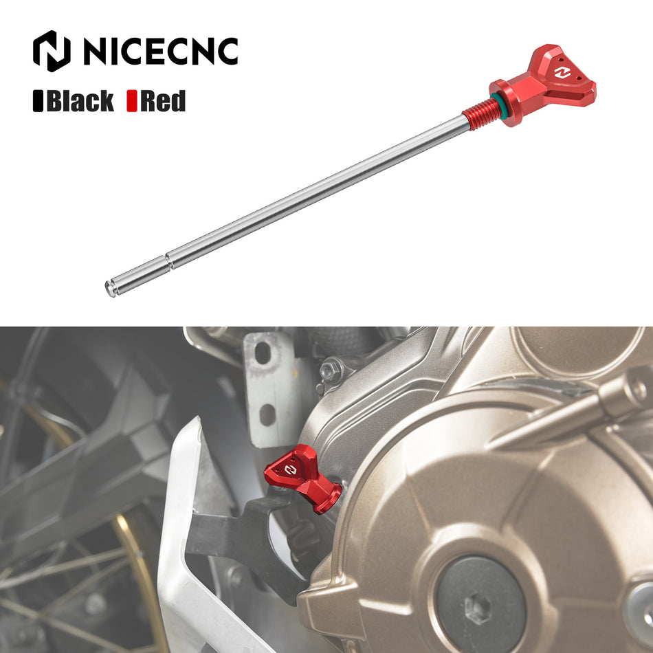 NICECNC Oil Dipstick For Honda CRF1000L DCT 2016-2019 CRF1100L DCT 2020-2026
