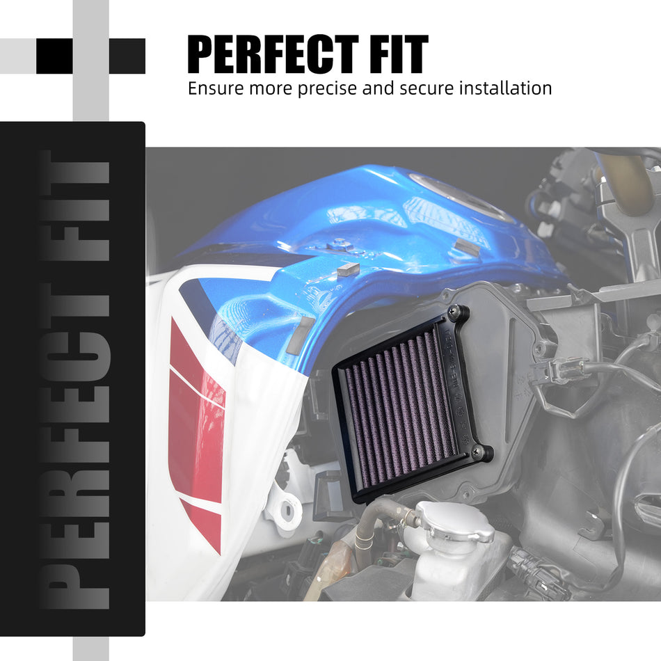 NICECNC High Flow Air Filter for Honda CRF1100L Africa Twin 2020-2025 CRF 1100L 2021 2022 2023 2024 17210-MKS-E00