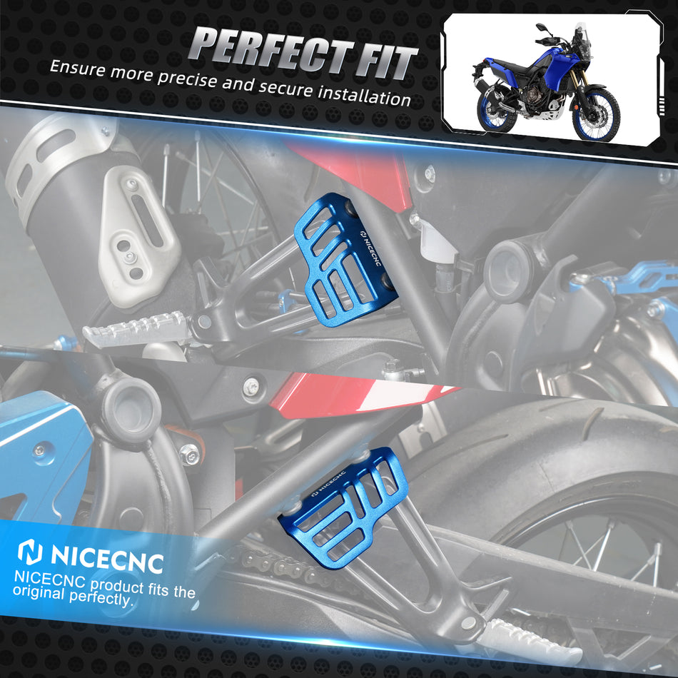 NiceCNC Tie Down Luggage Brackets For Yamaha Yamaha Tenere 700 /XTZ700 2019-2024 Tenere 700 Rally Edition 2020-2024