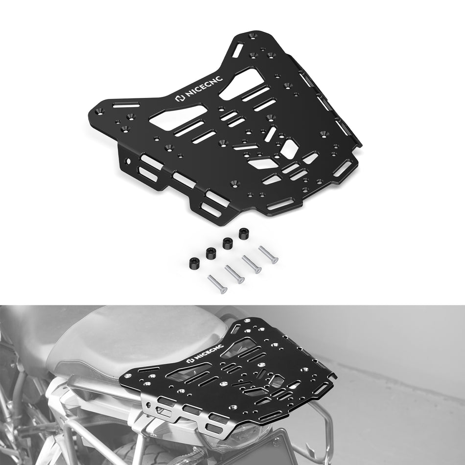 NICECNC Enhanced Rear Luggage Rack Kit for BMW R1250GS 2019-2023 R1200GS 2012-2018