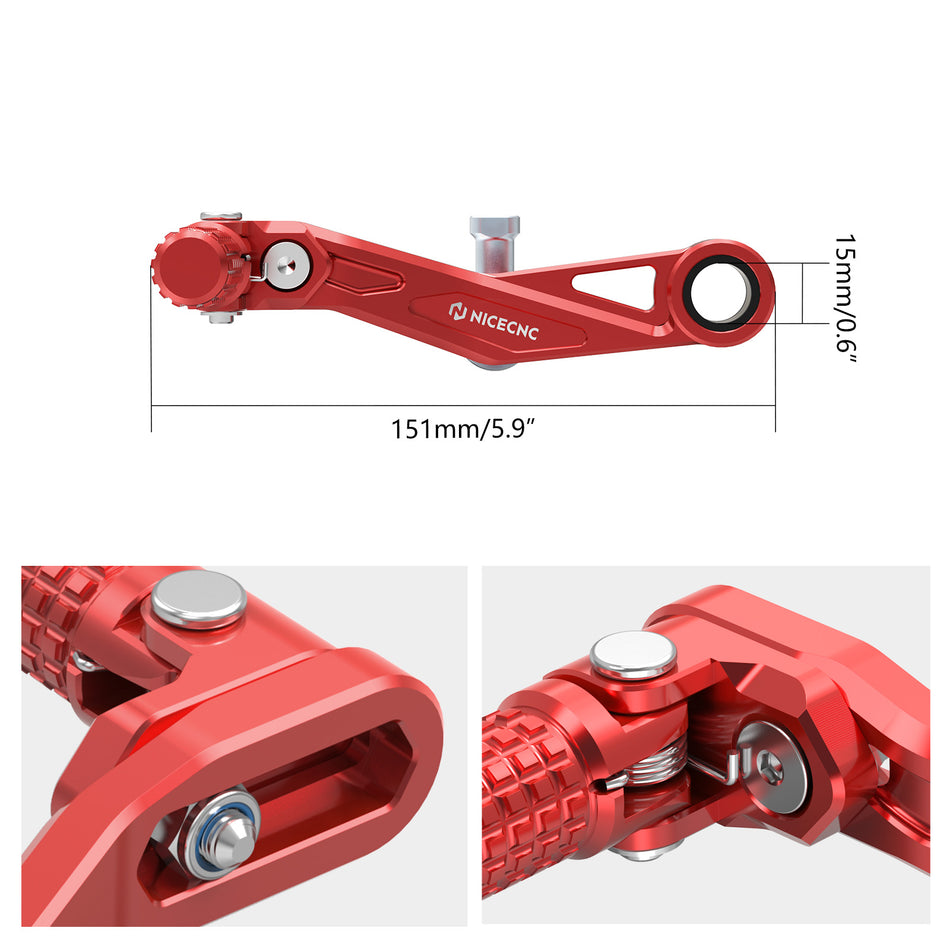 NICECNC Adjustable Gear Shift Lever for Honda CRF1100L Africa Twin AT 2020-2025