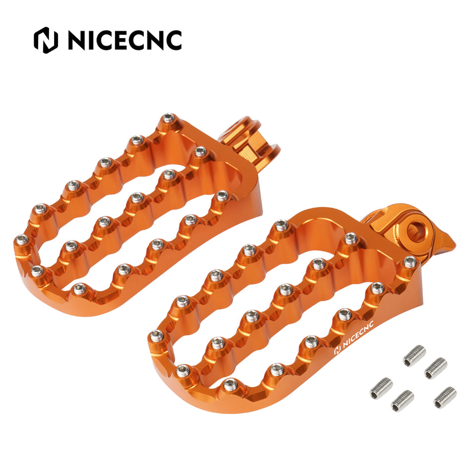 NiceCNC Foot Pegs Footrest For KTM 390 Adventure 2020-2024