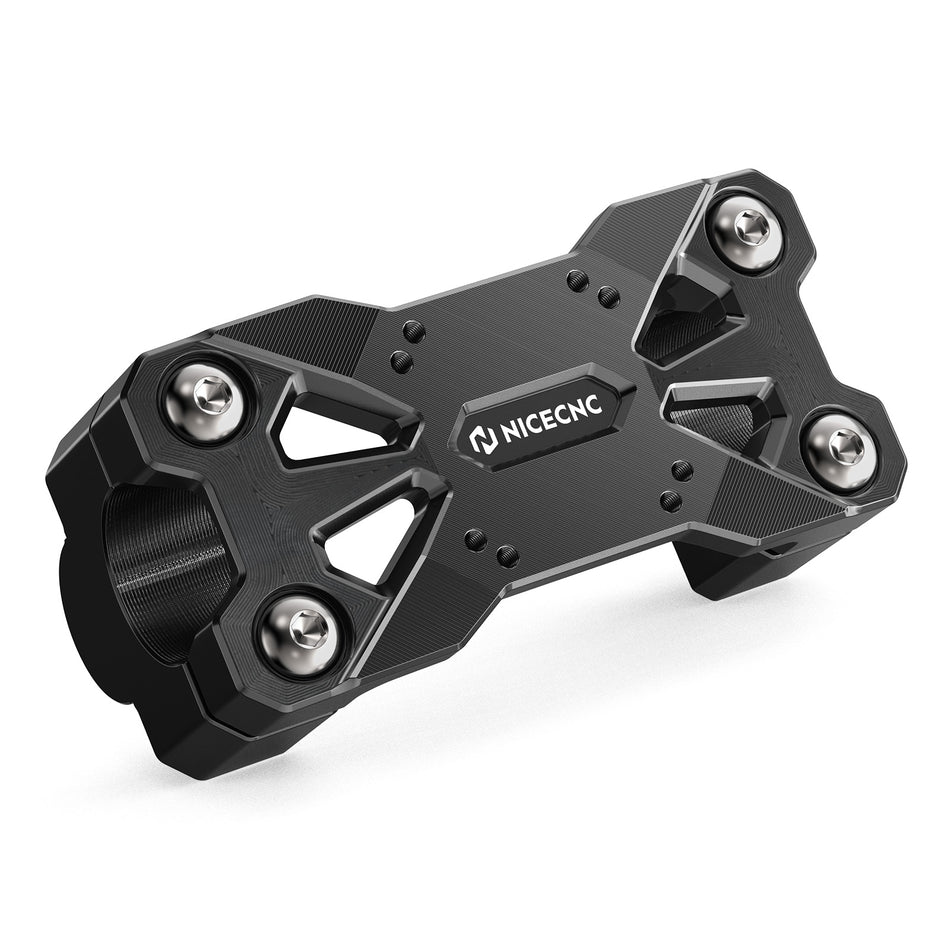 NICECNC 1" Rise GPS Brackets AMPS Mount Handlebar Riser For Honda CRF1100L Africa Twin