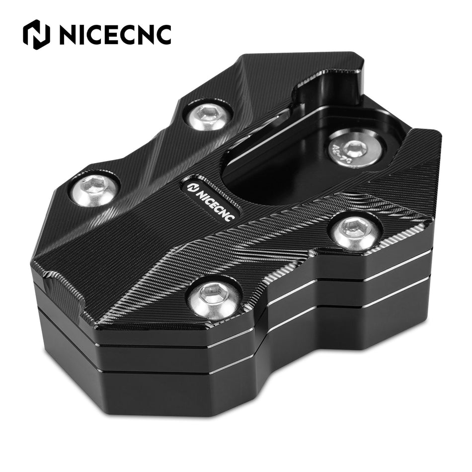 NICECNC Kickstand Extension Plate For BMW R 1300 GS GSA 2024–2025 Replace 4653 1638616