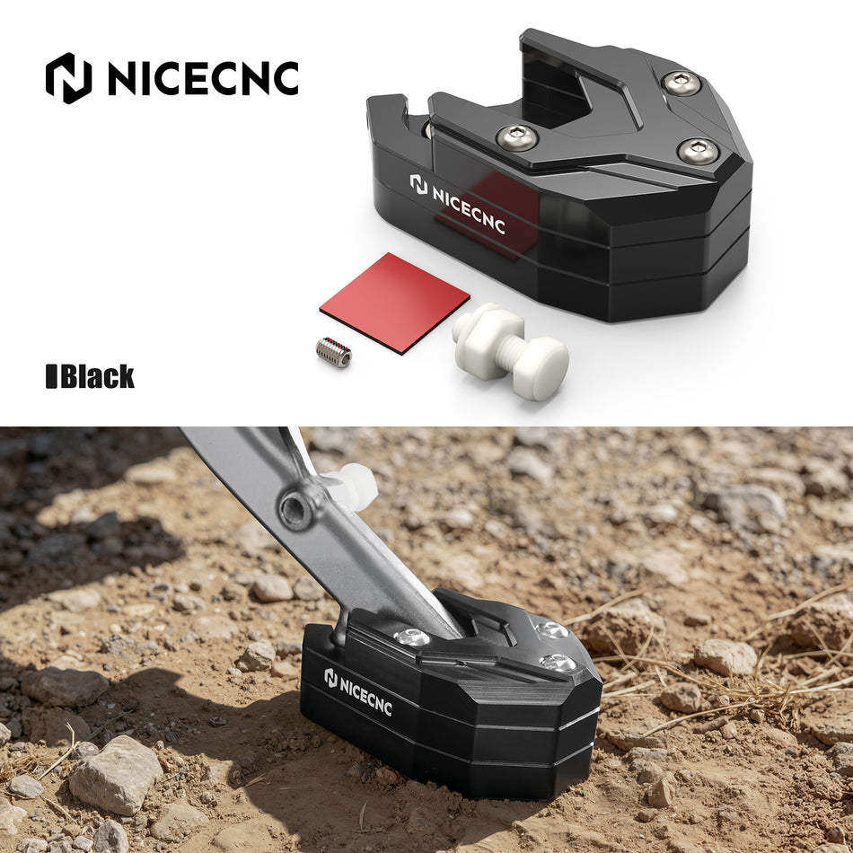 NICECNC Kickstand Extension Plate Enlarger Pad for BMW R 1300GS/GSA 2024-2027