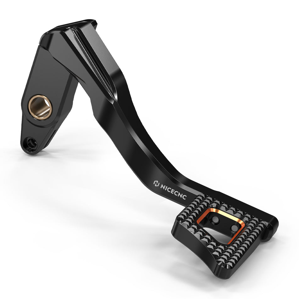 NICECNC Rear Brake Lever Pedal Kit for Harley Dyna Super Glide Custom EFI FXDCI Street Bob FXDB