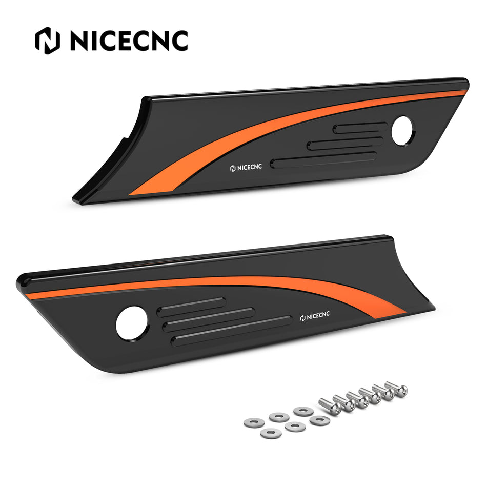 NiceCNC Saddlebag Latch Decorative Cover For Harley 2014-2023 Road King FLHP Street Glide FLHX Ultra Limited FLHTK Electra Glide FLHTP