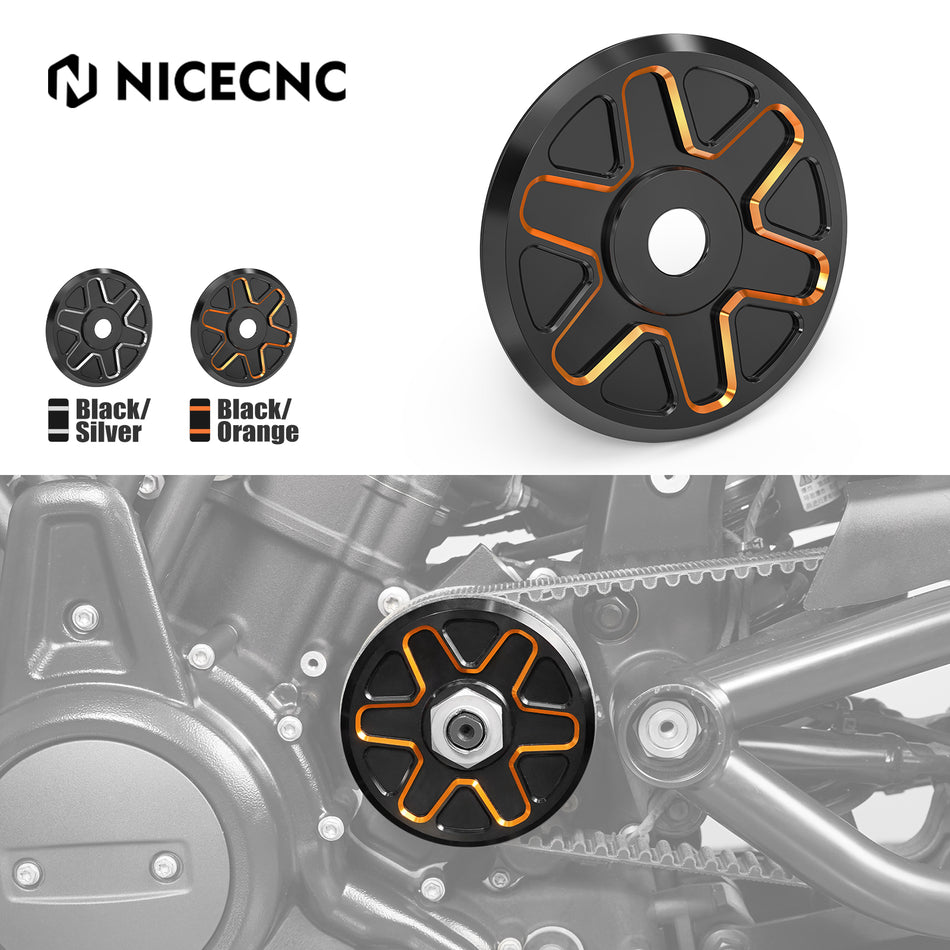 NiceCNC Motorcycle Front Sprocket Pulley Cover for Harley Sportster S RH1250S 21-24 Nightster RH975 22-24 Nightster Special RH975S 23-24