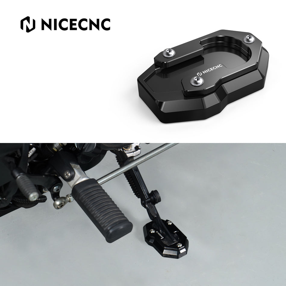 NICECNC for 2021-2024 Harley Sportster S RH1250S Kickstand Extension Pad Foot Side Stand Enlarger Plate
