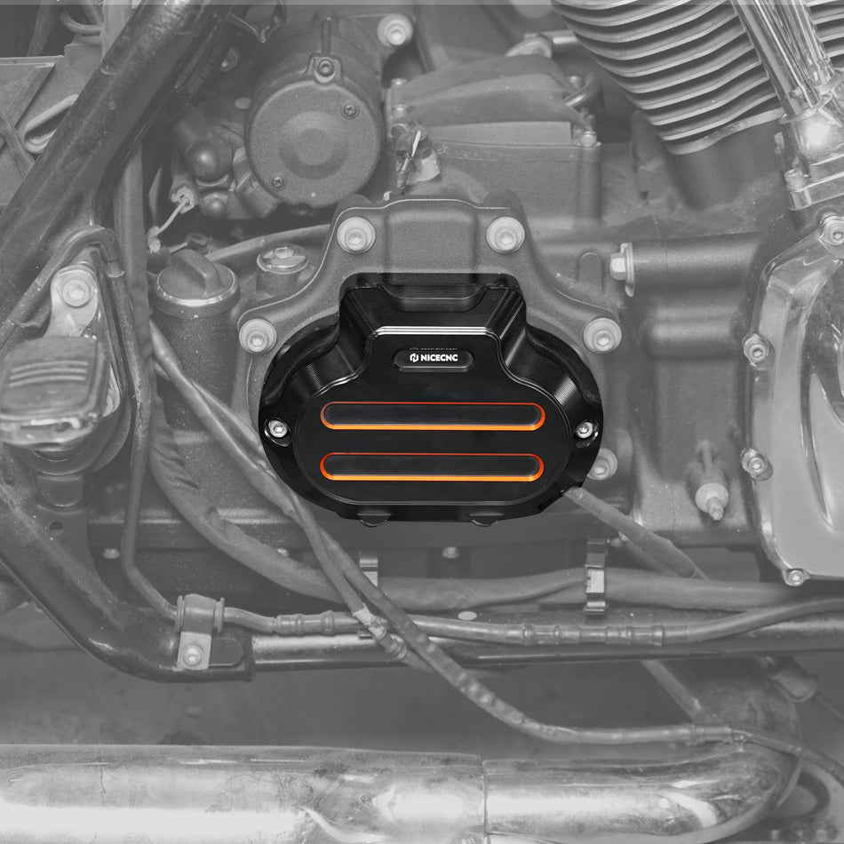 NICECNC Transmission Side Cover for Harley Road Glide FLTRX ST FLTRXST 2017-2020 Road King FLHR Special FLHRXS 17-20 25800057