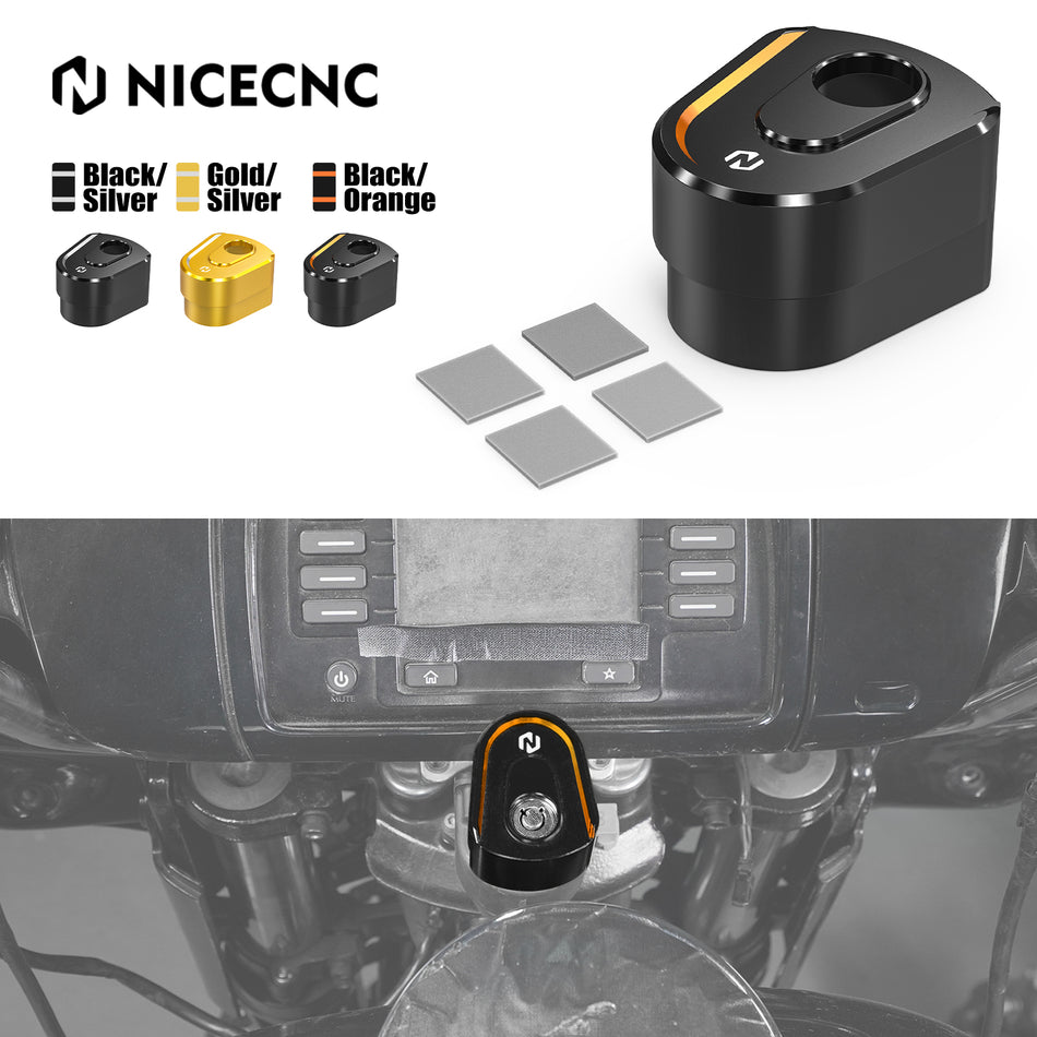 NICECNC Ignition Switch covers for Harley Electra Glide Ultra Classic FLHTCU Road Glide FLTRX Street Glide FLHX
