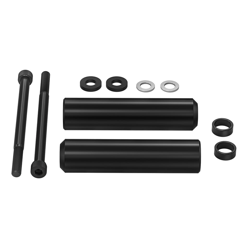 NICECNC 6.5" Upper Shock Mount Frame Sliders for Harley	Forty Eight Dark Custom XL1200X Sportster 883 XL883
