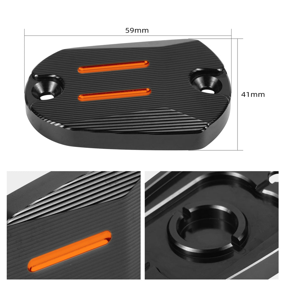 NICECNC Rear Brake Master Cylinder Cover for Harley	Seventy Two Dark Custom XL1200V Sportster 1200 883