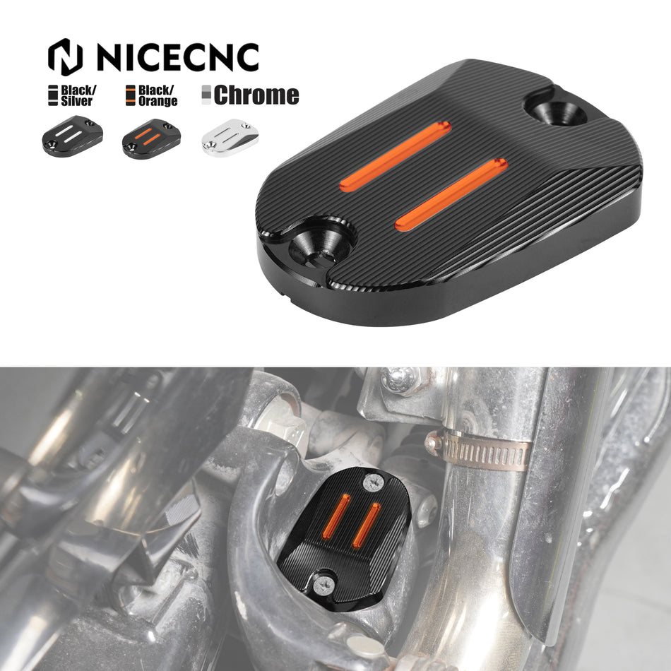 NICECNC Rear Brake Master Cylinder Cover for Harley	Seventy Two Dark Custom XL1200V Sportster 1200 883