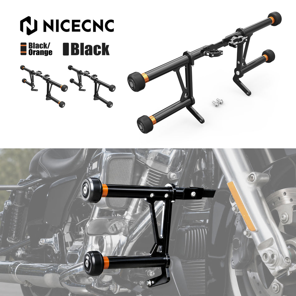 NICECNC Front Performance Engine Guard for Harley Road Glide ST FLTRXST Street Glide FLHX