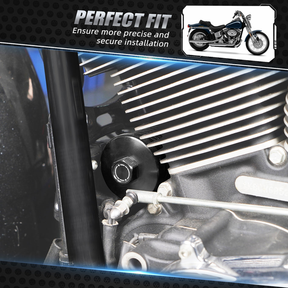 NiceCNC Oil Filter Kit For Harley Road King Road Glide Street Glide Electra Glide Ultra Limited Breakout Low Rider Deluxe Fat Bob FatBoy