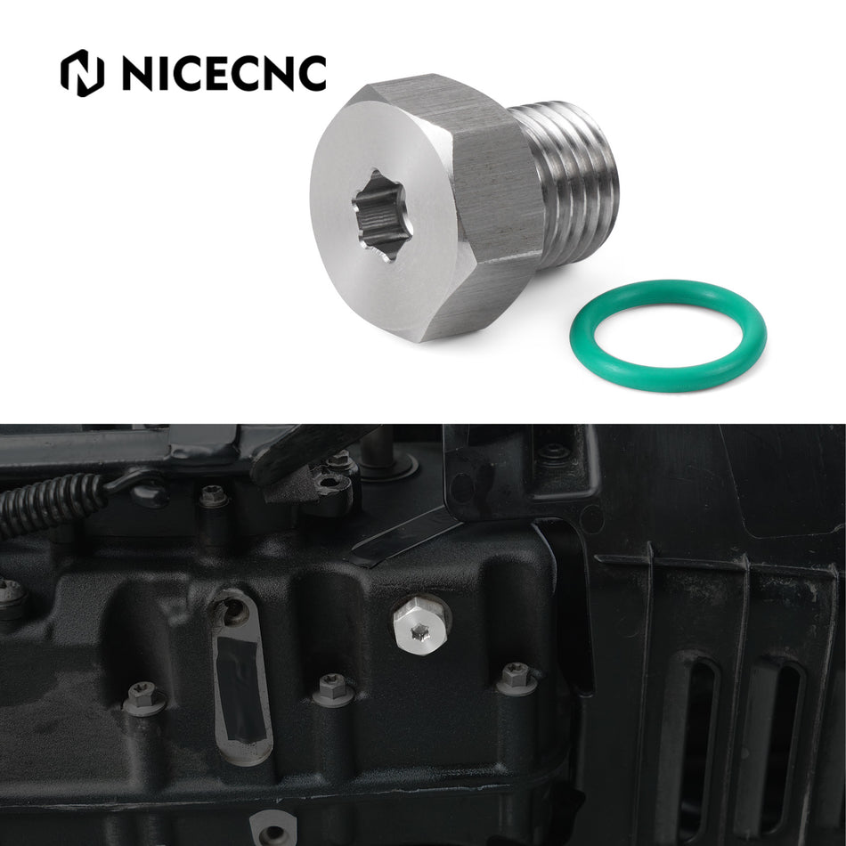 NICECNC M14 Magnetic Oil Drain Plug Bolt for Harley Sportster S RH1250S Pan America 1250 RA1250 Special RA1250S 2021-2023 2024