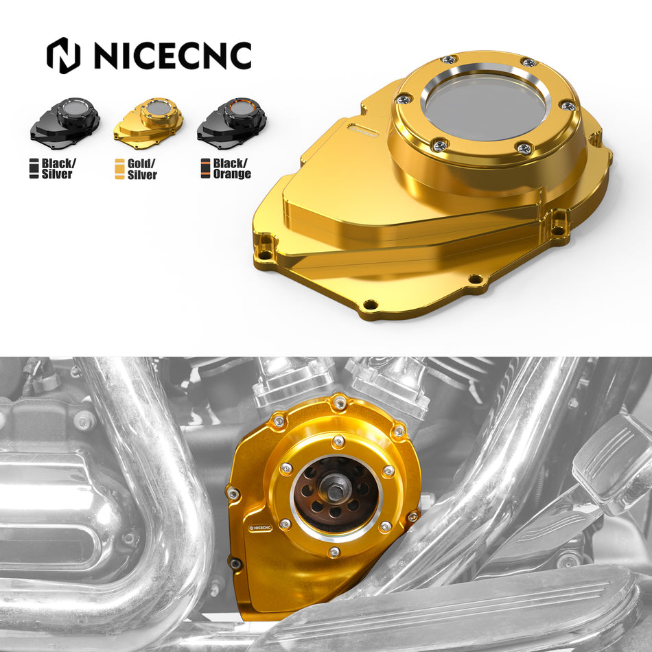 NICECNC Cam Cover Camshaft Cover For Harley Davidson Softail Touring and Trike Models