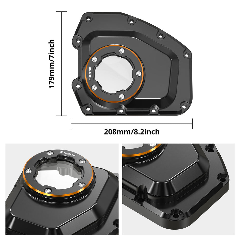 NICECNC Cam Cover Camshaft Cover For Harley Davidson Dyna CVO Fat Bob FXDFSE Fat Bob FXDF Street Bob FXDB
