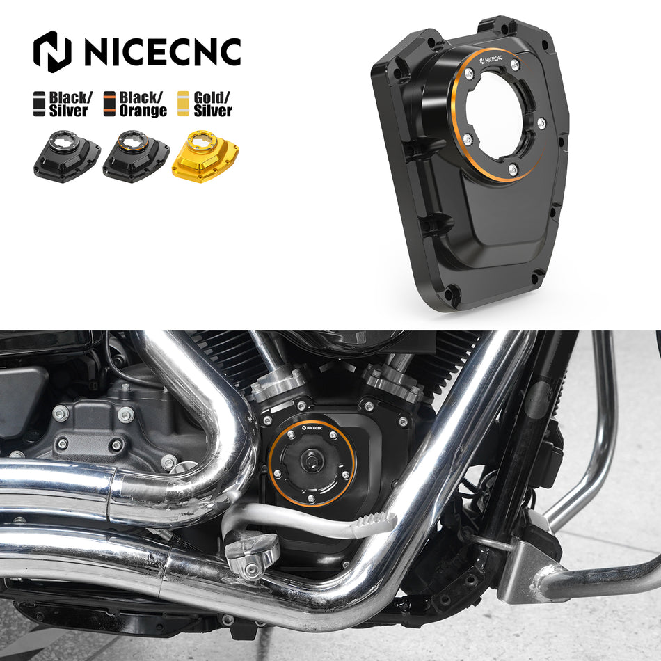 NICECNC Cam Cover Camshaft Cover For Harley Davidson Dyna CVO Fat Bob FXDFSE Fat Bob FXDF Street Bob FXDB