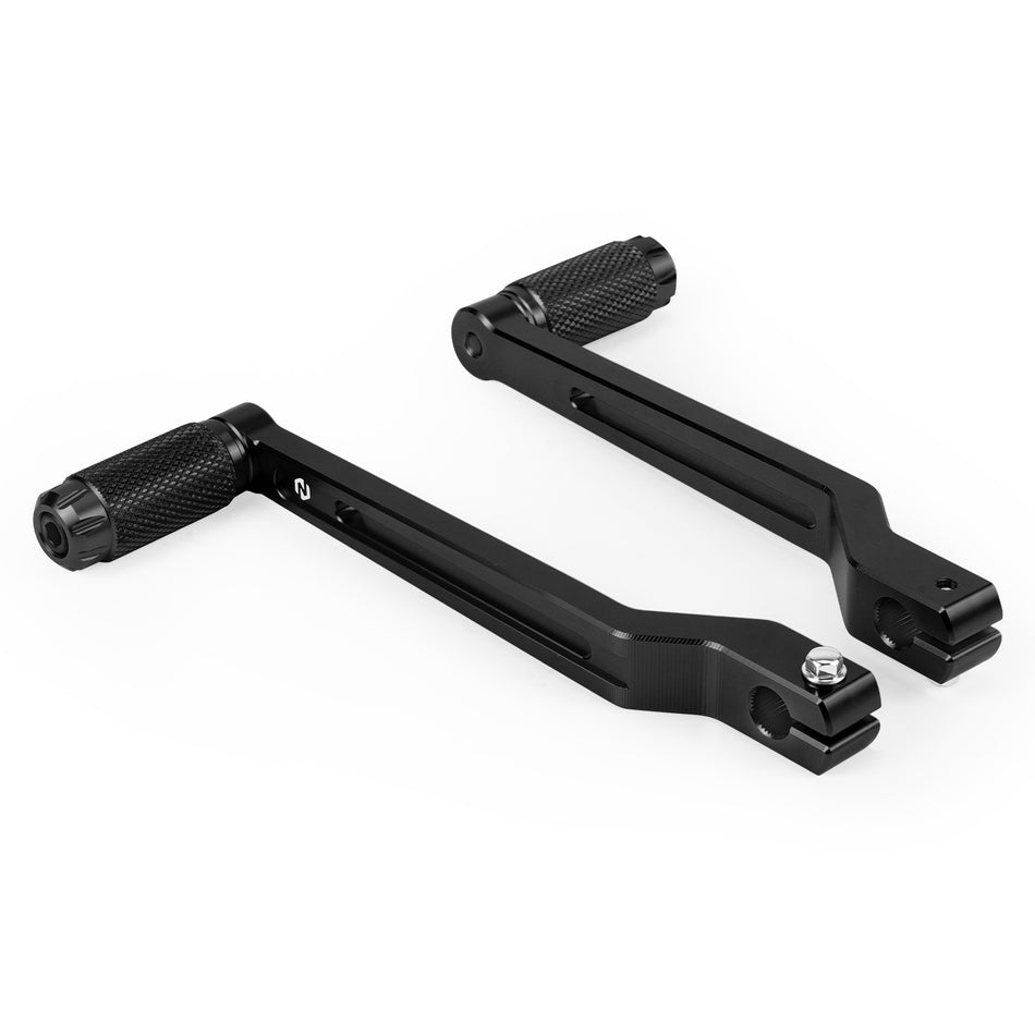 NICECNC Extended Shift Levers for Harley Deluxe FLDE Fat Boy FLFB Road King Classic FLHRC