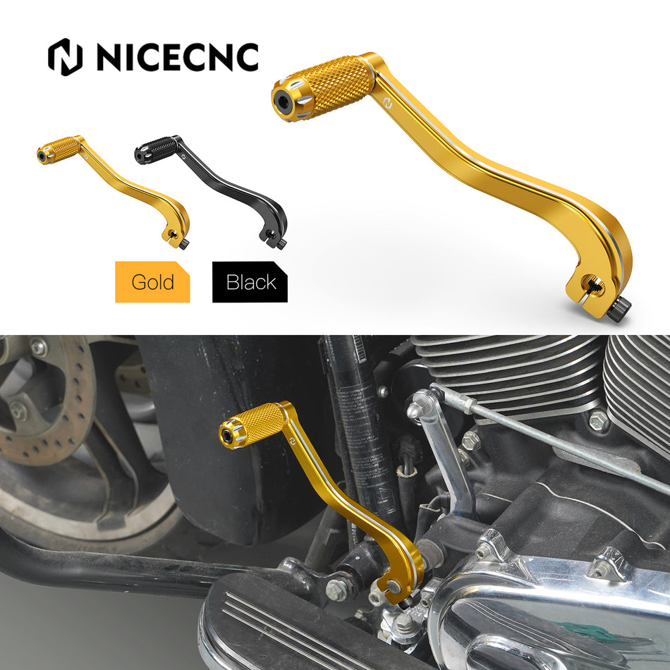NiceCNC 1x Gear Shifter Shift Lever for Harley Dyna Mid Control 1991-2017 Street Bob FXDB Fat Bob FXDF Super Glide Custom Low Rider FXDL