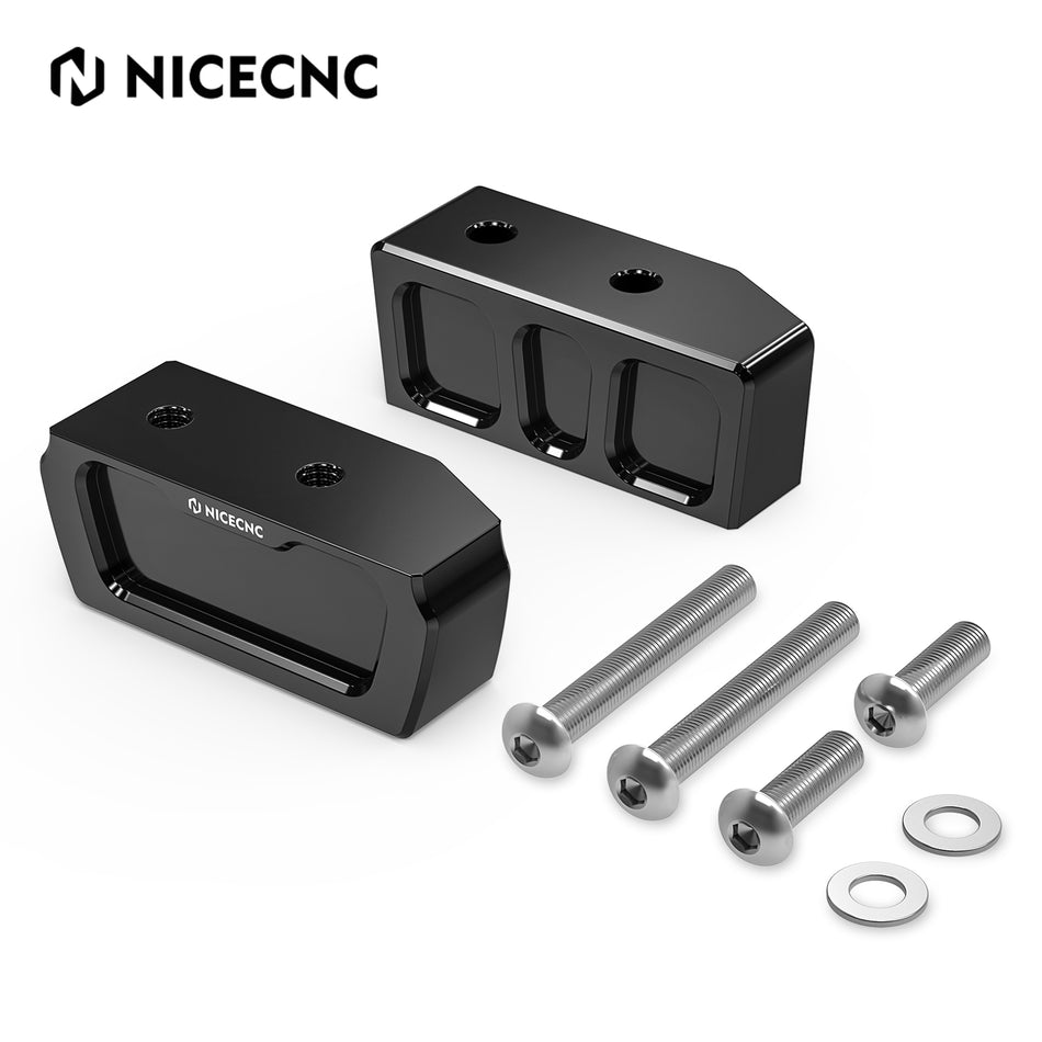 NiceCNC For 2003-2019 Harley Sportster 1200 883 72 48 Forty Eight Seventy Two Roadster Iron 1200 Iron 883 Kickstand Lift Blocks 1" 2"