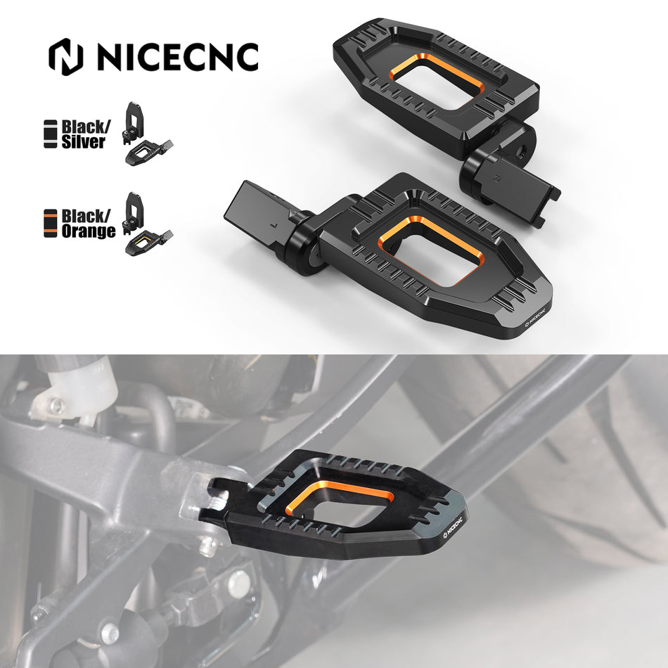 NiceCNC Adjustable Rider Footpegs Foot Rest For Harley Sportster S RH1250S 2021-2024 Softail Standard FXST 107 20-23 Low Rider S FXLRS