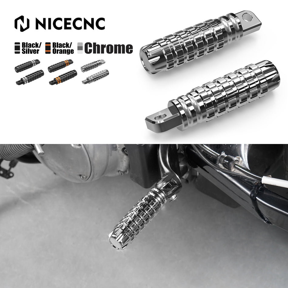 NICECNC Rear Passenger Footrest for Harley Forty Eight XL1200X Seventy Two XL1200V Iron 883 XL883N