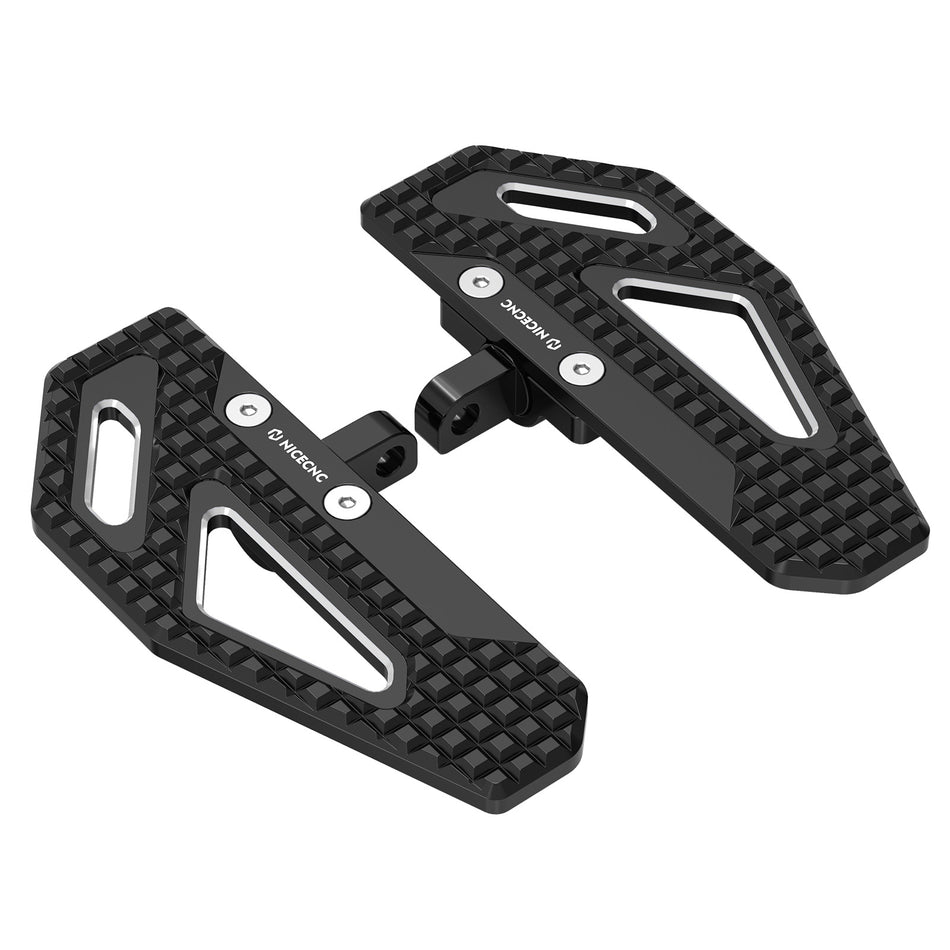 NICECNC Rider Footpegs footrest fit for harley Dyna 1999-2017 Big V-twin Models