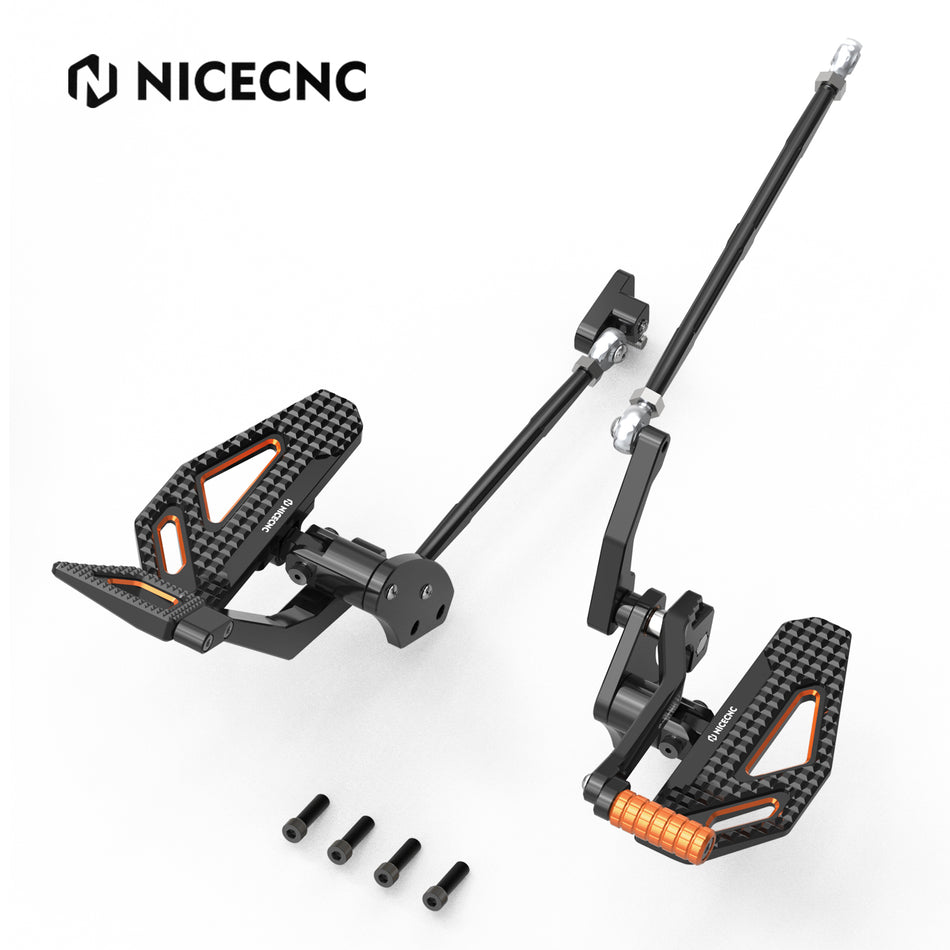 NICECNC Forward Controls Kit for Harley Dyna Convertible FXDS-Conv Fat Bob FXDF Street Bob FXDBP Switchback FLD