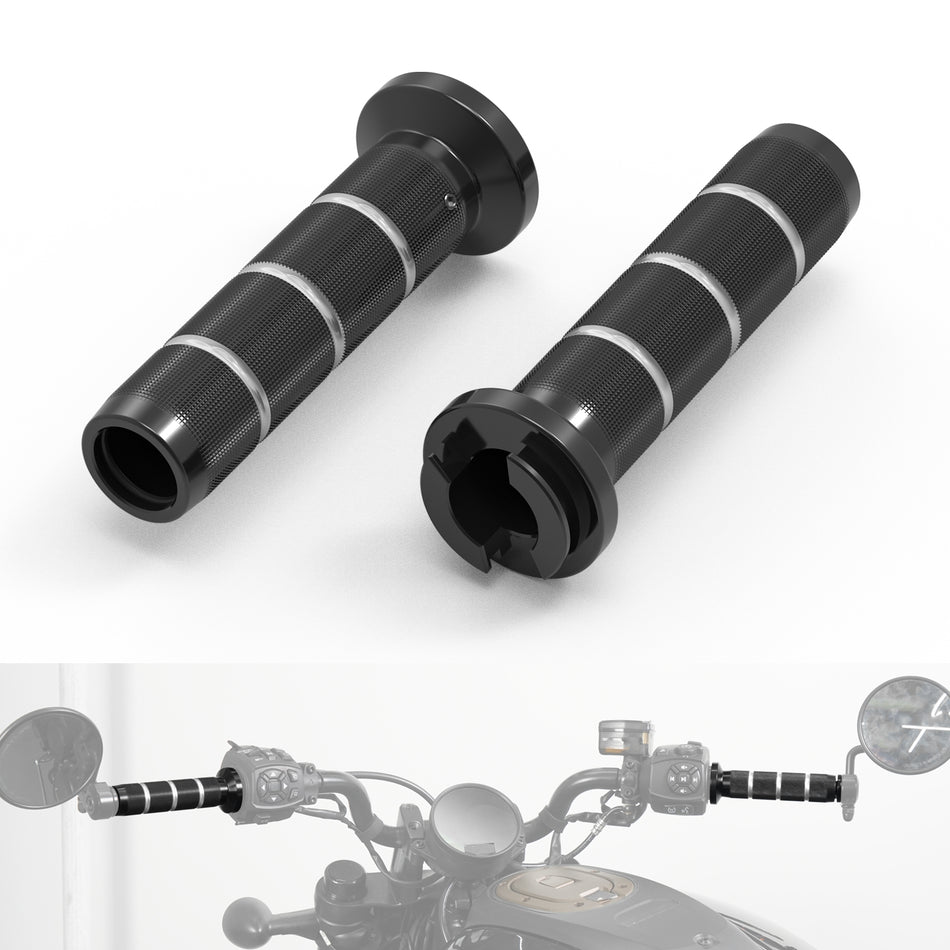 NICECNC Handlebar Grips Set For Harley Sportster S Pan America 1250 Nightster