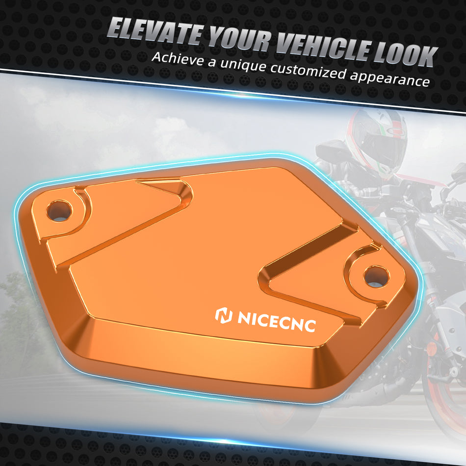 NiceCNC Front Brake Fluid Reservoir Cover For KTM 125 250 390 Duke 2024