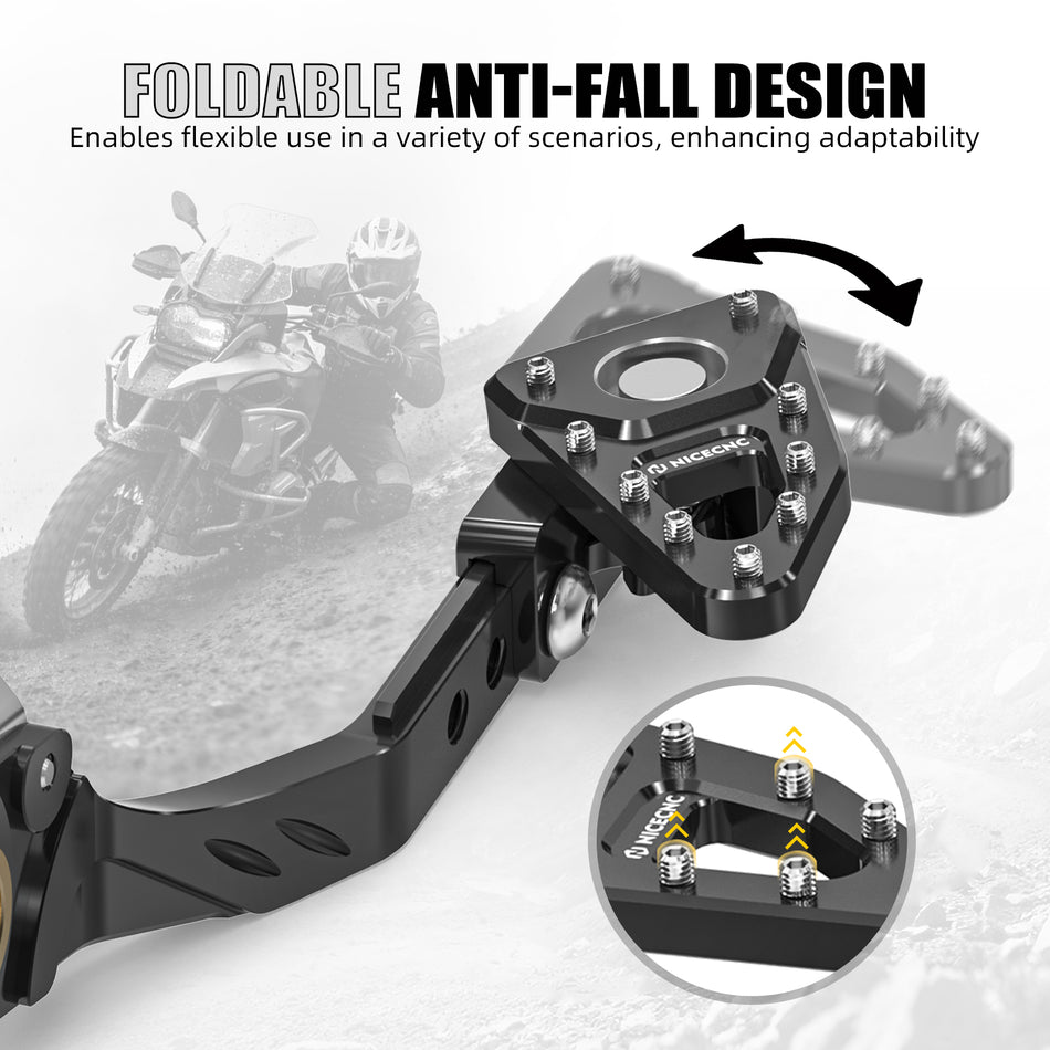 NICECNC Adjustable Rear Brake Lever Pedal For BMW R1200GS R1250GS