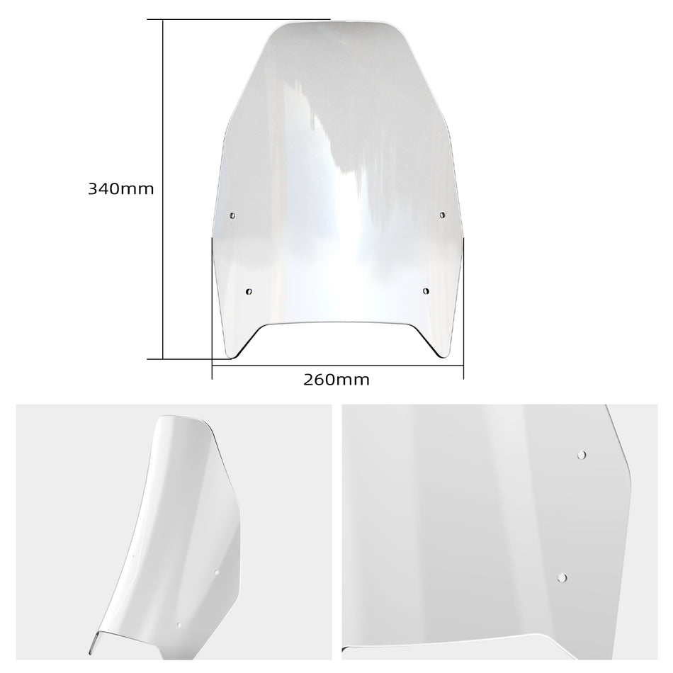 NICECNC Windshield Windscreen For Yamaha Tenere 700 /XTZ700 2019-2024