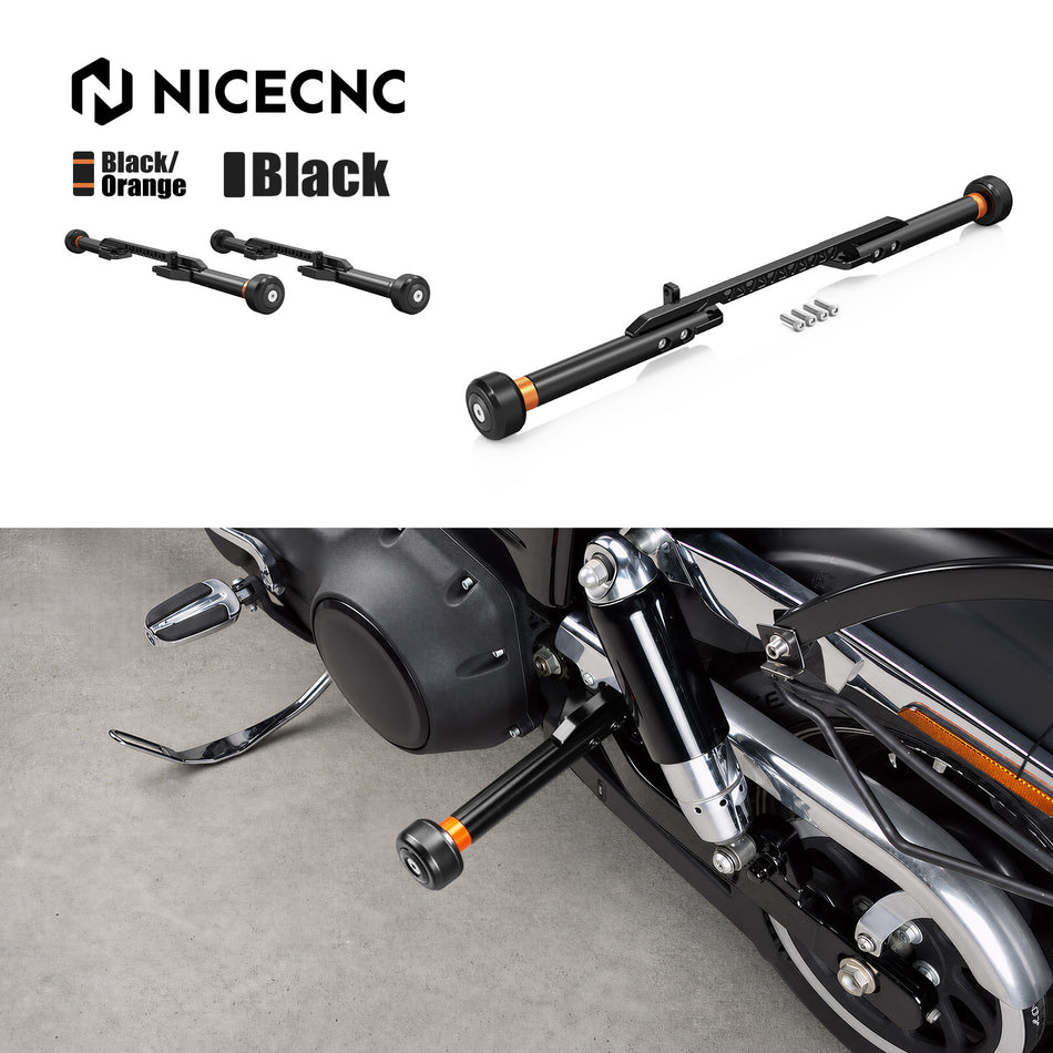 NICECNC Rear Crash Bar/Frame Guard for 2006-2017 Harley Dyna