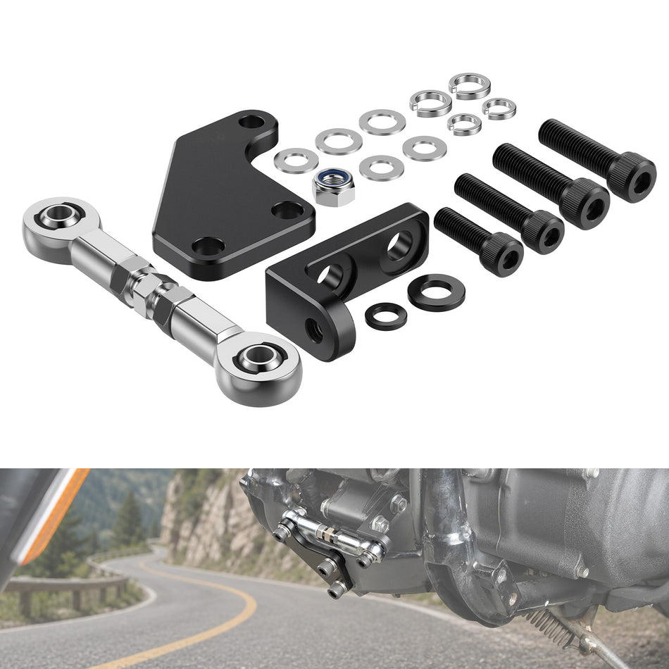 NICECNC Swingarm Stabilizer Link /Mount for 1999-later Harley Dyna Models