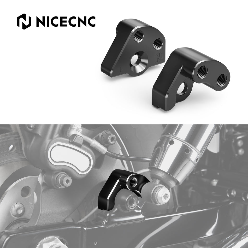 ICECNC 2-Position Rear Lift Kit for Select 2006–2017 Harley-Davidson Dyna Models