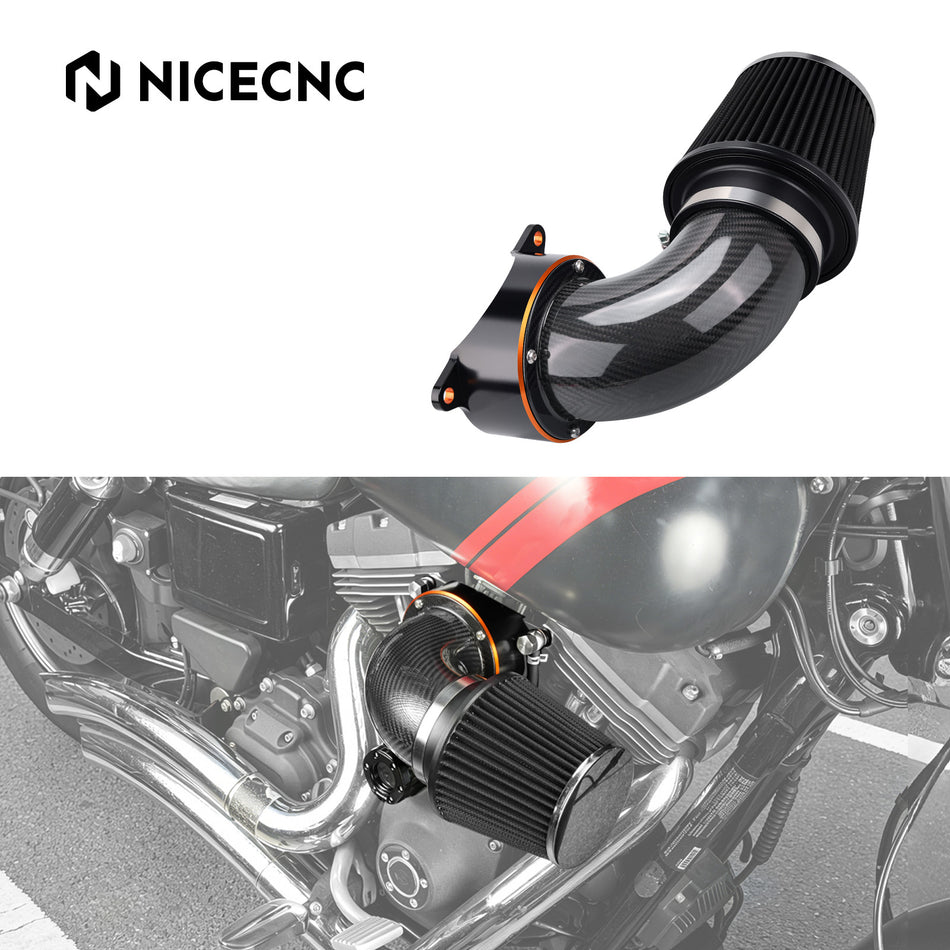 NICECNC High-Flow  Air Cleaner with external breather kit for Harley	Dyna Road Glide Road King