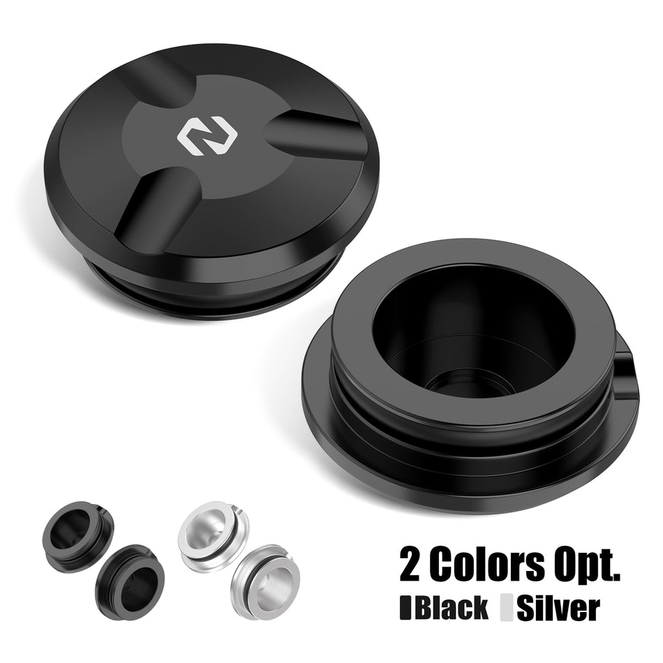 NICECNC Front Fork Top Tube Covers Caps For BMW R1250GS Adv 2018-2022 R1200GS Adv 14-18