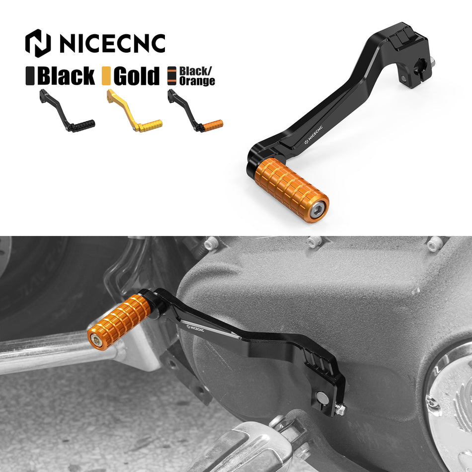 NICECNC Aluminum Mid Controls  Gear Shift Lever for Harley Dyna Convertible FXDS-Conv Low Rider Custom FXLR