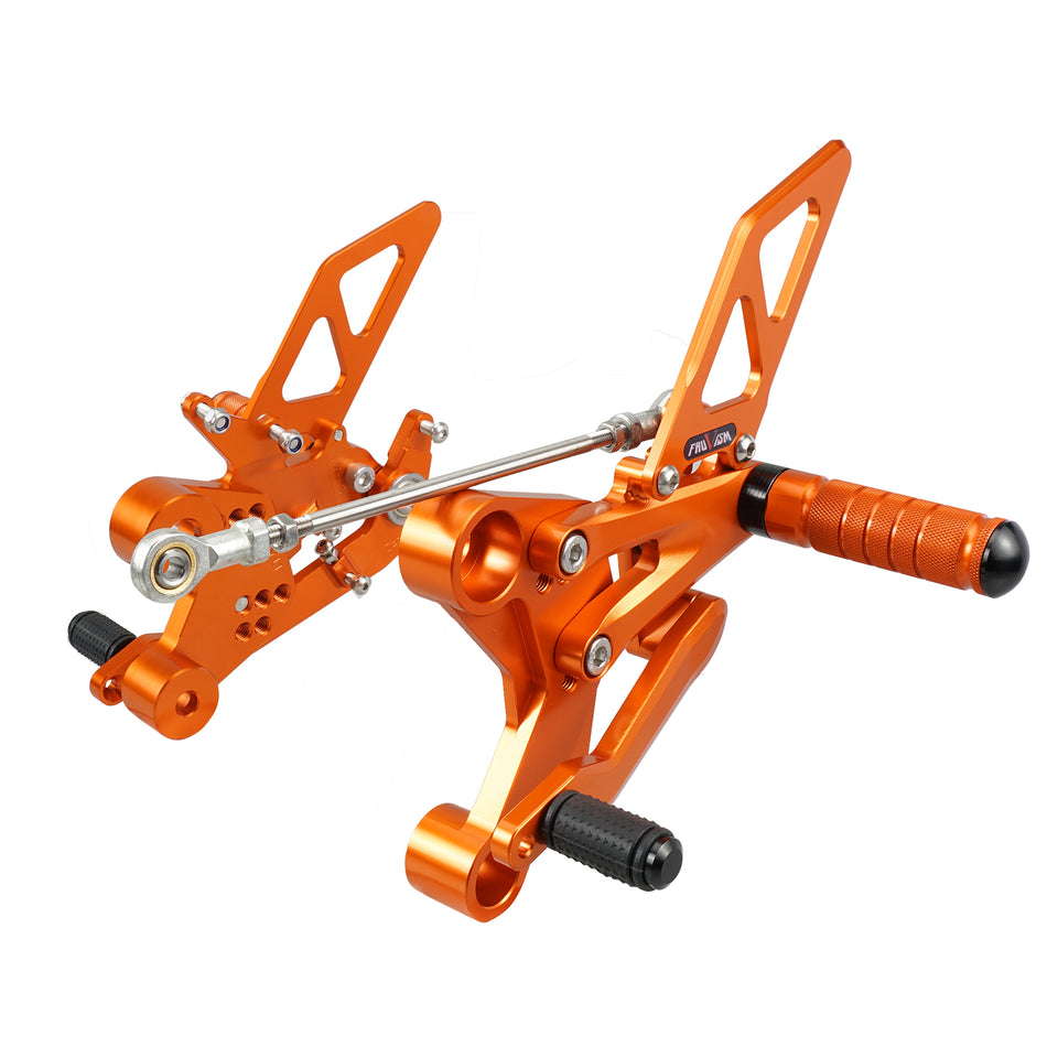 NICECNC Racing Adjustable Rearsets Foot Pegs For KTM 790 Duke 2018-2023 890 Duke 20-23